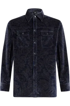Etro Sobrecamisa de chenilla en jacquard