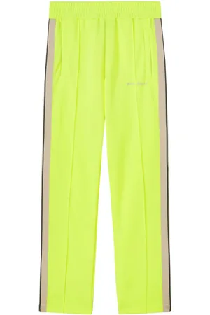 Palm Angels Pantalones de chándal con logo bordado