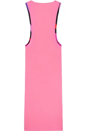 Puccini Vestido largo con estampado Marmo