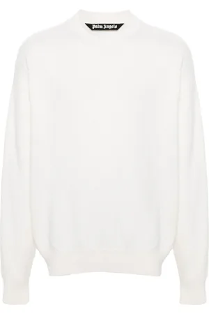 Palm Angels Jersey con monograma estampado y cuello redondo