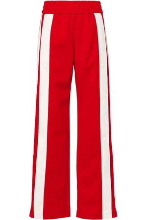 Palm Angels Pantalones de chándal con detalle a rayas
