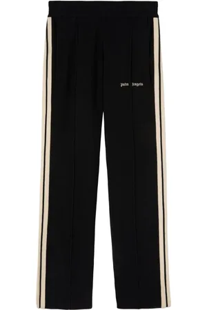 Palm Angels Pantalones de chándal con logo bordado