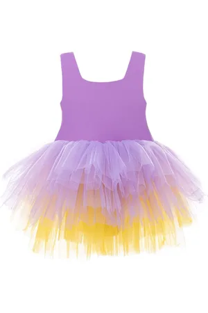 Mimi Tutu Vestido Monica con cuello cuadrado