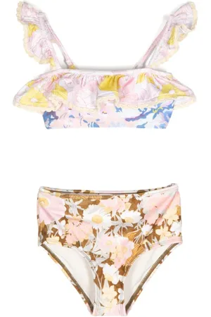 ZIMMERMANN Bikini Pop con volantes