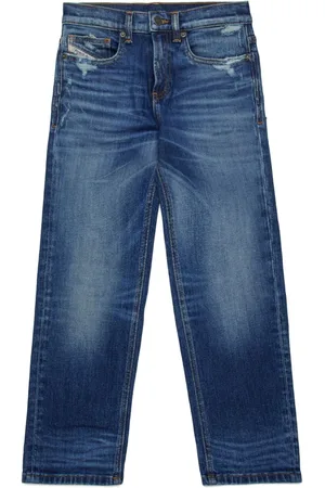 Diesel Vaqueros slim de talle medio
