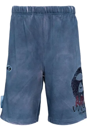 A Bathing Ape Pantalones cortos de chándal con logo