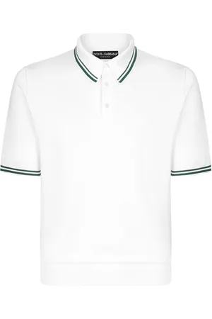 Dolce & Gabbana Polo con borde a rayas