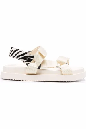 Buttero Sandalias Vara con tiras cruzadas