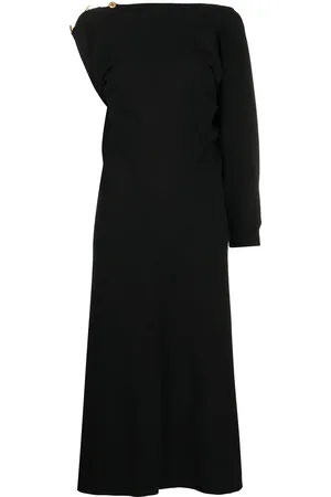 Givenchy Vestido fruncido de una sola manga