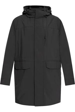BRIONI Abrigo con capucha y cordones