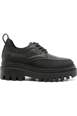 Calvin Klein Zapatos derby con plataforma plana
