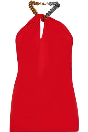 Stella McCartney Top con cadena