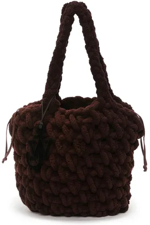 J.W.Anderson Bolso de hombro Blanket Shopper grande