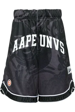 A Bathing Ape Pantalones cortos de chándal con logo