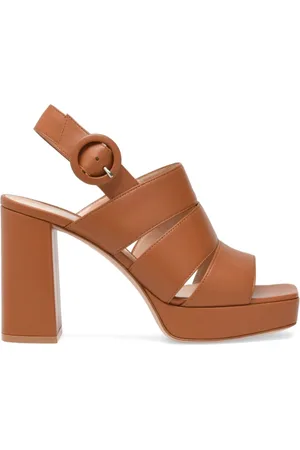 Gianvito Rossi Sandalias Lyonne con plataforma de 95 mm
