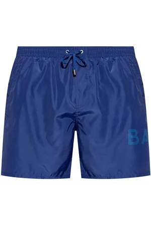Balmain Bañador con logo estampado