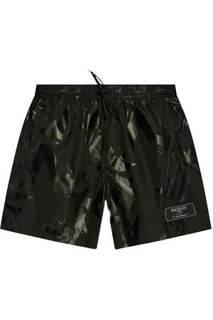 Balmain Bañador con estampado gráfico
