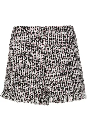 Self-Portrait Pantalones cortos con flecos