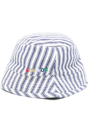 BONTON Sombrero de verano con rayas halo
