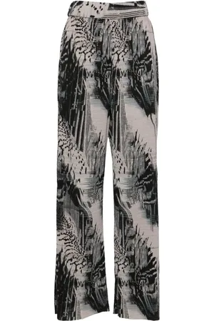 HENRIK VIBSKOV Pantalones rectos con estampado abstracto