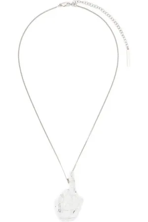 Y / PROJECT Collar con colgante de dedo
