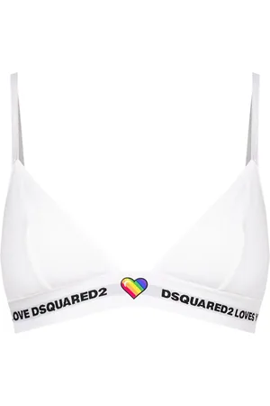 Dsquared2 Sujetador con aplique de corazón