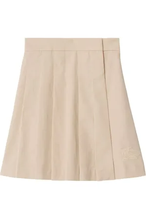 Burberry Falda plisada con bordado EDK