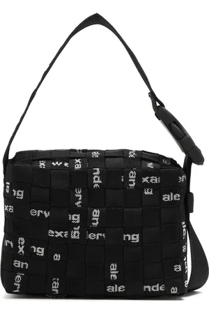 Alexander Wang Bolso de hombro con logo en jacquard