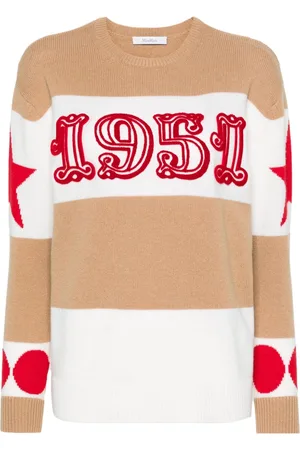 Max Mara Jersey Dirce con motivo 1951