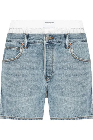 Alexander Wang Pantalones vaqueros cortos a capas