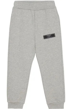 Balmain Pantalones de chándal con parche del logo