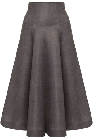 Serafini Falda midi con pliegues