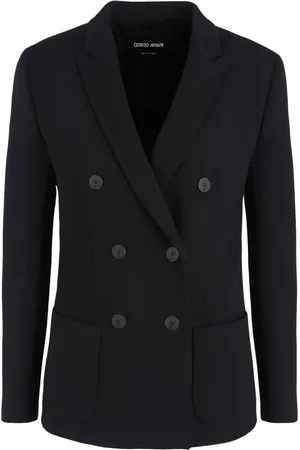 Giorgio Armani Blazer con solapas de muesca
