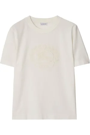 Burberry Camiseta con logo bordado