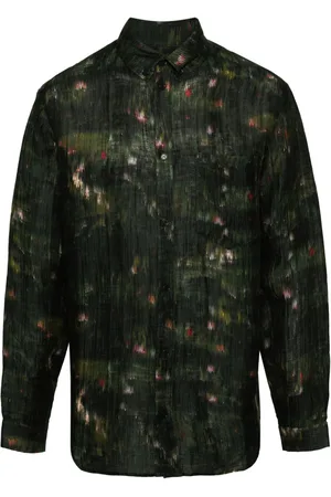 HENRIK VIBSKOV Camisa Cast con motivo abstracto
