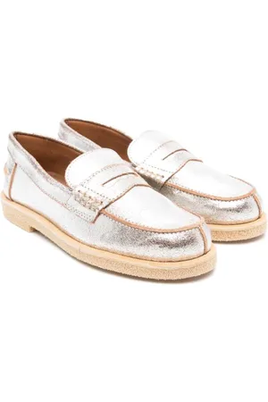 PèPè Mocasines penny François metalizados