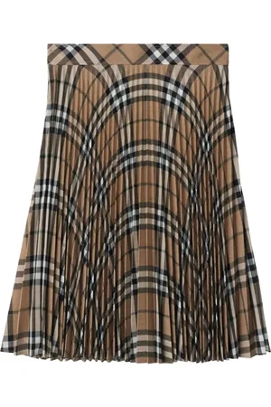 Burberry Falda a cuadros