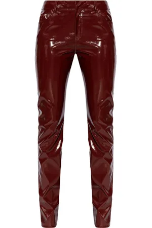 BLUMARINE Pantalones pitillo con cierre de botón