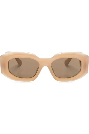 VERSACE Gafas de sol Medusa Head con montura hexagonal