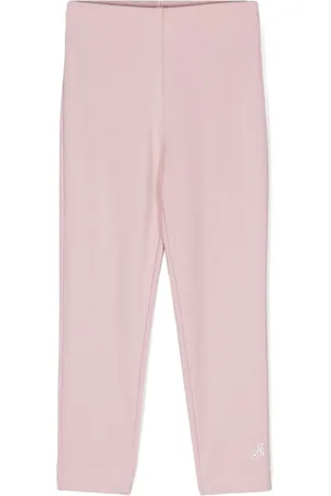 MONNALISA Leggins con monograma de strass