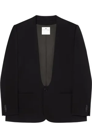 Courrèges Blazer con parche del logo