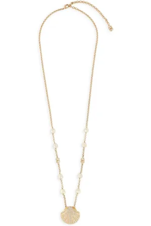 Dolce & Gabbana Collar con colgante de concha