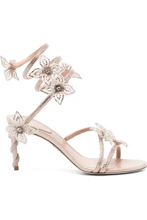 RENE CAOVILLA Sandalias Margot con apliques florales