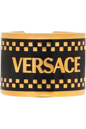 VERSACE Anillo con logo Vintage grabado