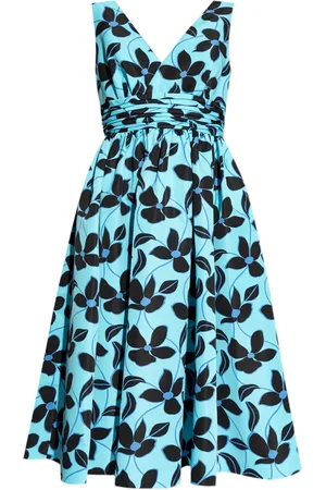 Kate Spade Vestido midi con estampado floral