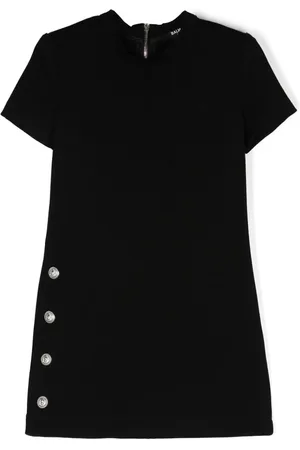 Balmain Vestido con botones en relieve