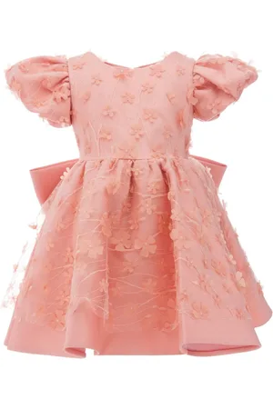 Tulleen Vestido Moneta con aplique floral