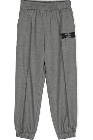 Balmain Pantalones ajustados de talle medio