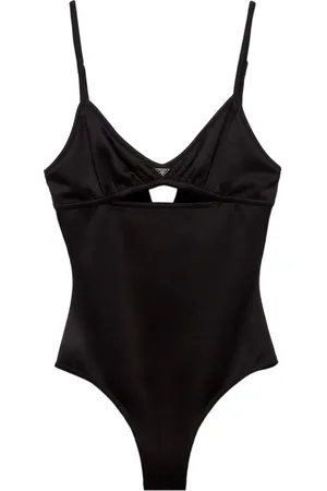Prada Bañador con logo triangular