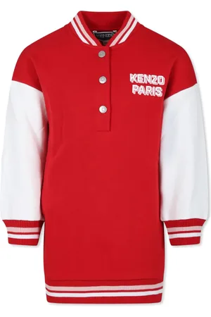 Kenzo Vestido estilo jersey con logo estampado